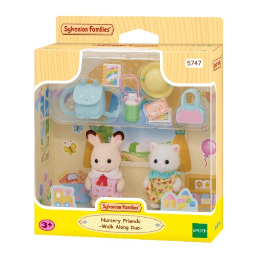 Sylvanian Families - Nursery Friends -Walk Along Duo