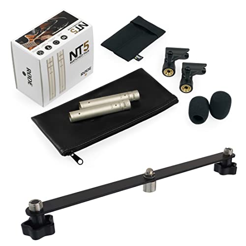 Rode NT5 MP Paar Mikrofon Set + keepdrum STB01 Stereo-Schiene