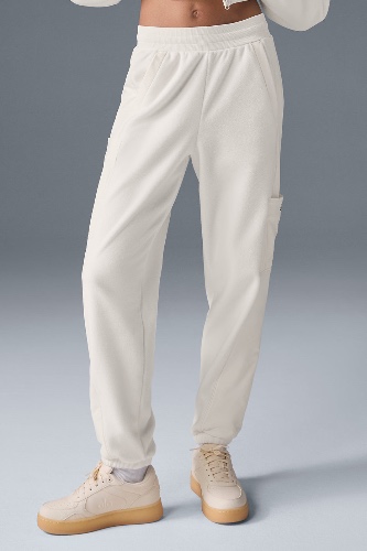 Polar Fleece Wintry Mix Pant - Ivory | Ivory / XS