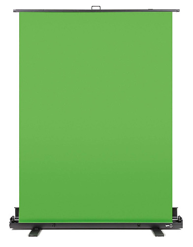 Elgato Green Screen - Collapsible Chroma Key Backdrop, Wrinkle-Resistant Fabric and Ultra-Quick Setup for background removal for Streaming, Video Conferencing, on Instagram, TikTok, Zoom, Teams, OBS