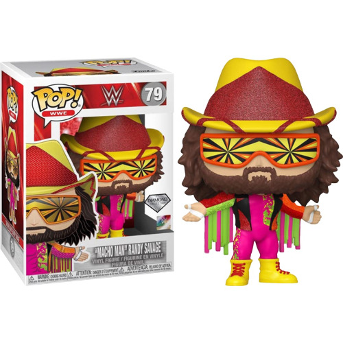 Funko Pop! 51778 WWE: 'Macho Man' Randy Savage (Diamond Collection Official Licensed Product) #79