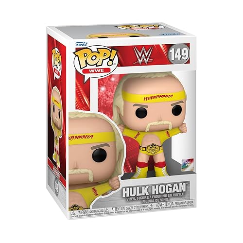 Funko Pop! WWE: Hulk Hoganamania With Belt - Collectable Vinyl Figure - Gift Idea - Official Merchandise - Toys for Kids & Adults - Sports Fans - Model Figure for Collectors and Display