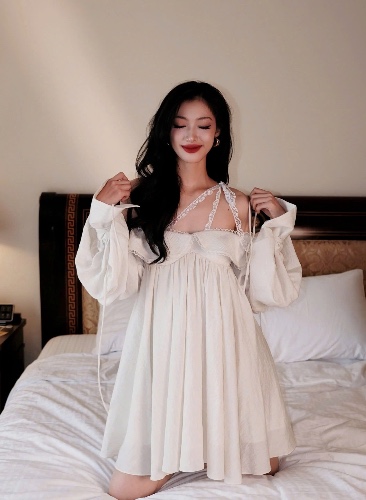 Leaf Mini Dress | S