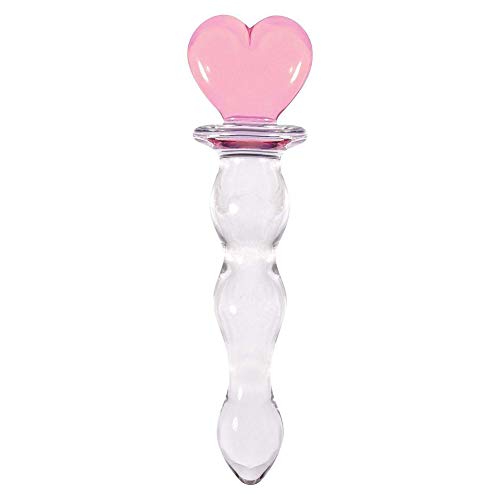 Sex Factory Glass Dildo for Women, Crystal Masturbator Adult Products G-spot Pleasure Anal Butt Plug