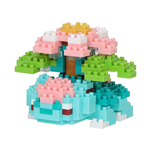 Nanoblock - Pokemon - Mega Venusaur (Caja de 12), Serie Pokemon