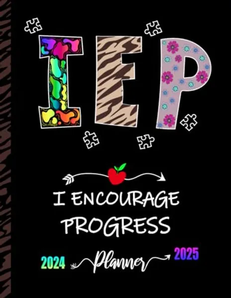 IEP Planner 2024-2025: for Record Specific Educational Goals (30 Students in a Caseload)