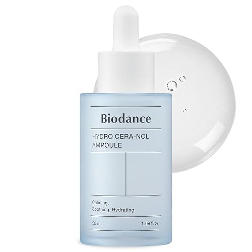 Biodance Hydro Cera-nol Ampoule, Intensive Moisturizing Serum, Deep Hydration & Soothing Ampoule | 1.69 fl. oz x1ea - Cera-nol Ampoule