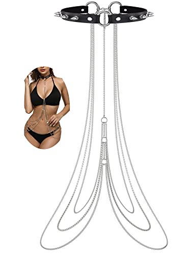 Gothic Body Chain ๋࣭ ⭑♡♱