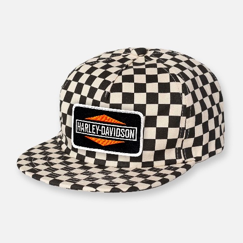 CHECKERBOARD PIT CREW PATCH HAT COLLECTION | Road Dawg
