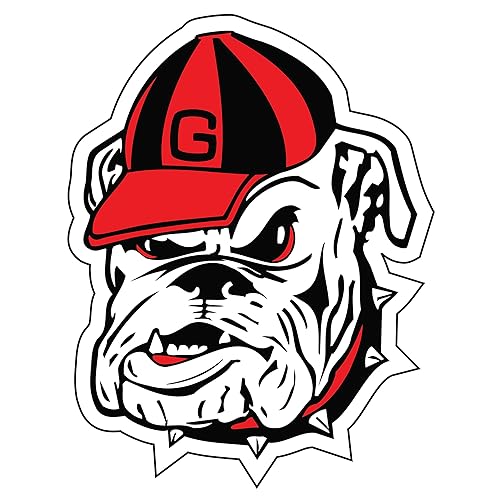 Georgia Bulldogs Magnet (BULLDOG HEAD MAGNET (3",4",6",12"), 6 in)