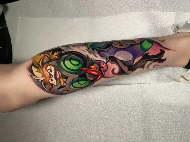 Tattoo - Leg Sleeve