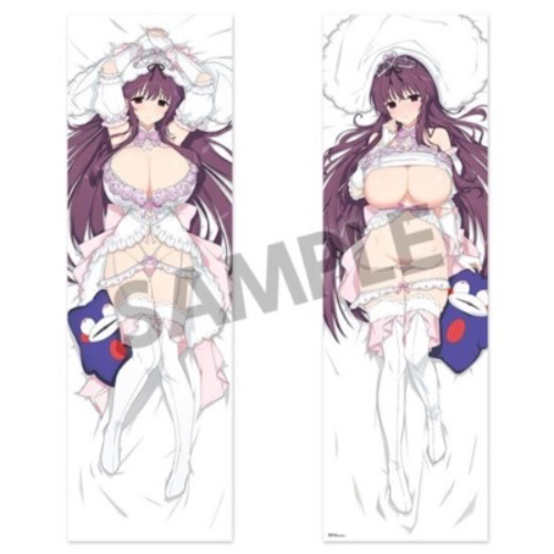 閃乱カグラ 紫 ウェディングver 抱き枕カバー