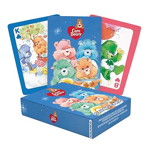 AQUARIUS Care Bears Playing Cards - Care Bears Themed Deck of Cards for Your Favorite Card Games - Officially Licensed Care Bears Merchandise & Collectibles