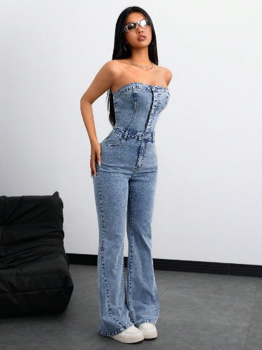 Denim Jumpsuit