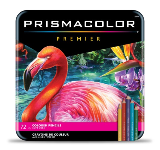Prismacolor Premier Thick Core Colored Pencil Set 72-Colors 