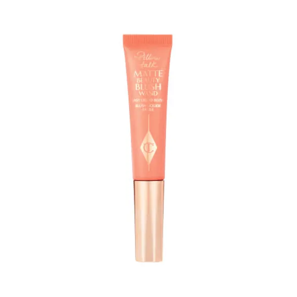 Peach Matte Blush: Pillow Talk Matte Beauty Blush Wand | Charlotte Tilbury