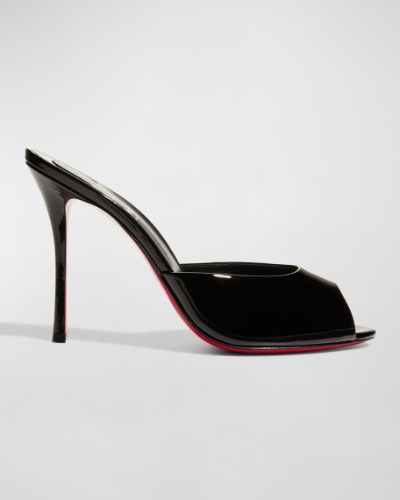 Christian Louboutin Me Dolly Patent Red Sole Sandals