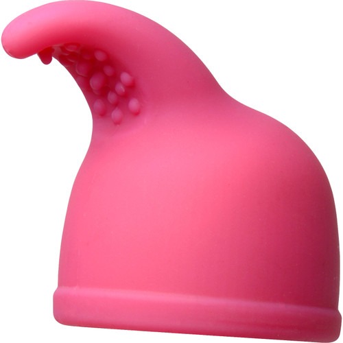 Nuzzle Tip Silicone Wand Massager Attachment by Wand Essentials - Pink