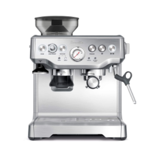 Breville Barista Express Espresso Machine, Brushed Stainless Steel, BES870XL - Brushed Stainless Steel