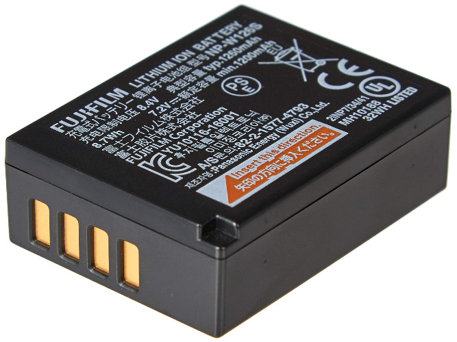 Fujifilm NP-W126S Li-Ion Rechargeable Battery - 