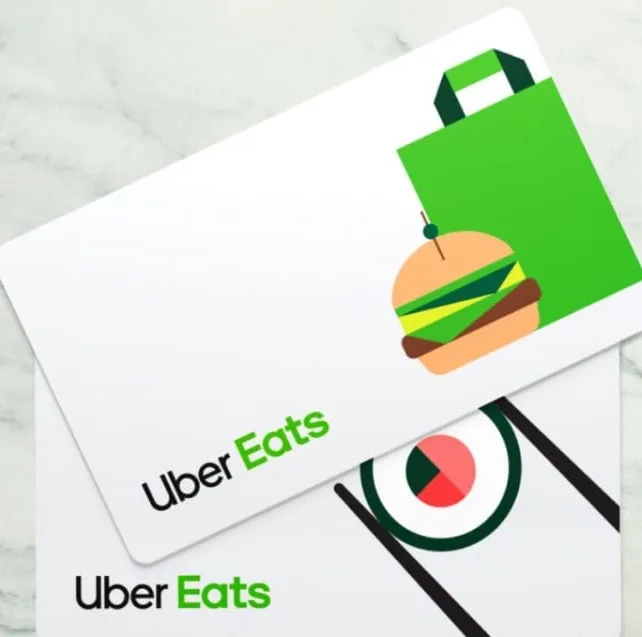 Uber eat gift card