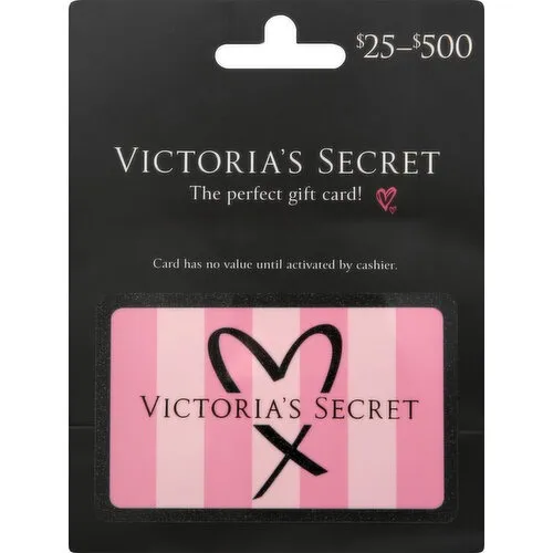 victoria's secret gift card !