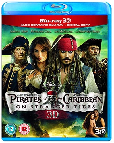 Pirates of the Caribbean: On Stranger Tides Blu-ray (2011) Johnny Depp