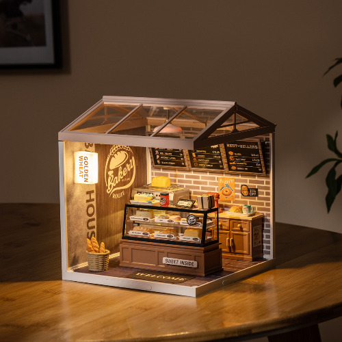 Rolife Miniature House - Golden Wheat Bakery DW005