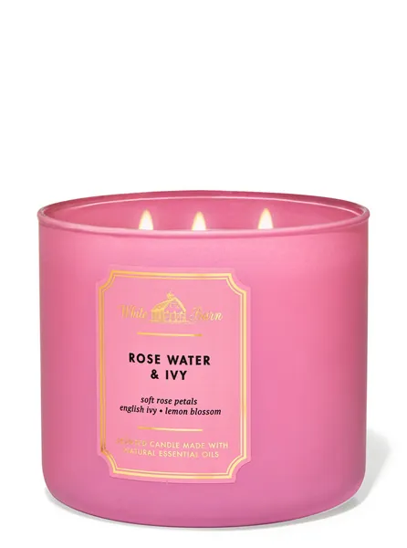 Rose Water & Ivy Candle