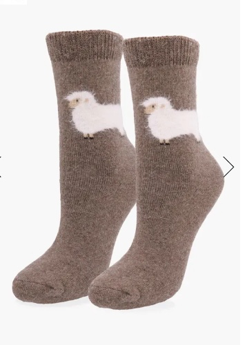 Skarpetki z owcą