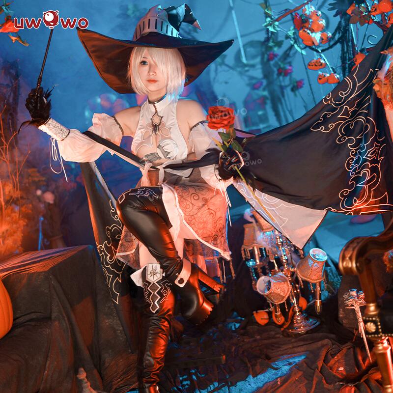 【In Stock】Uwowo Nier: Automata 2B Caster Fanart Cosplay Costume - Set A (costume) M