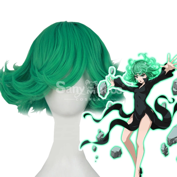 【In Stock】Anime One Punch Man Cosplay Tatsumaki Cosplay Wig