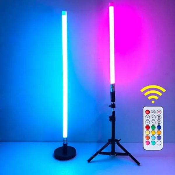 LED RGB Floor Light With Stand and Controller Lightsaber | Etsy