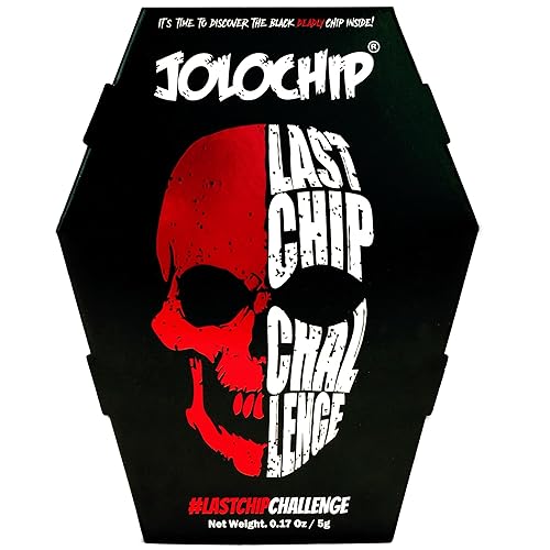 Jolochip Last-Chip-Challenge (Pack of 1) | Extreme Spicy Tortilla Chip | Hottest Chip in the World | Ultimate Hot Snack | 5 Grm
