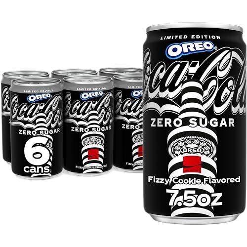 7.5oz 6pk Coca-Cola Zero Sugar Oreo Limited Edition