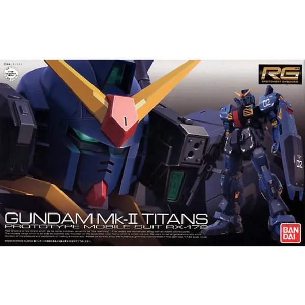 GUNDAM RG -07- ZETA RX-178 GUNDAM MK-II TITANS 1/144 - MechaUniverse.com