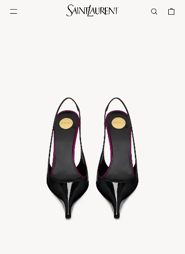 Buy me these Saint Laurent pointy slingbacks! 💋