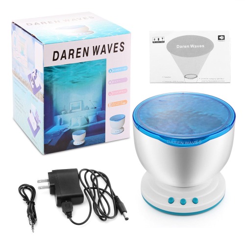 Ocean Wave LED Projector Light Speaker