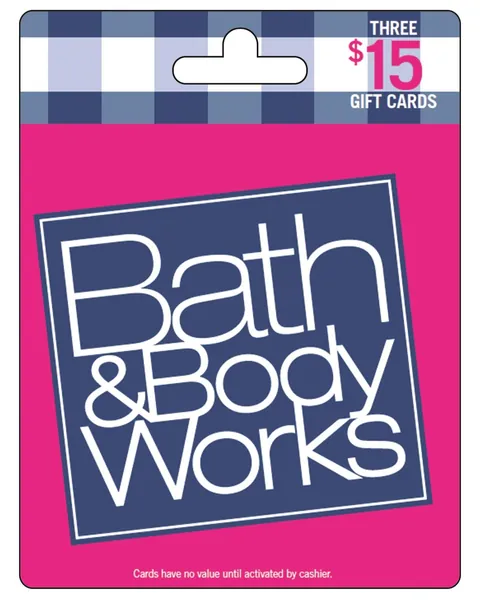 Bath & Body Works Multipack Gift Card - 45 Traditional