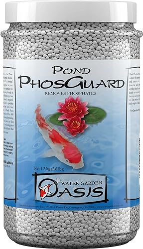 Water Garden Oasis Seachem Pond PhosGuard - Removes Silicate and Phosphate from Ponds, 20 L/ 5.3 gallon (2181)