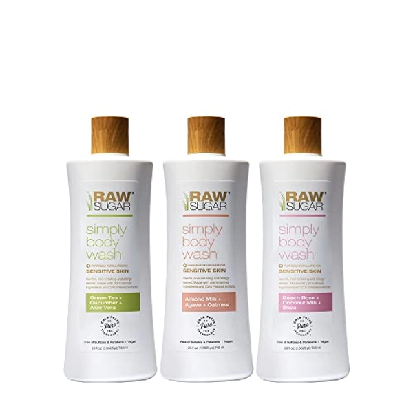 RAW SUGAR Body Wash(Pack of 3)