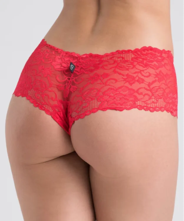 Lovehoney Flirty Black Lace Shorts