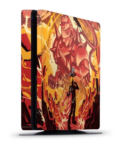 Steel Armor Alchemist - PS4 Slim Console Skin
