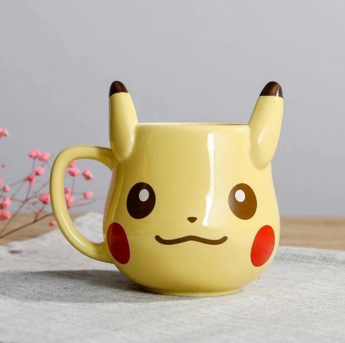 Anime Pikachu Ceramic Mug - Unisex - Pika 1