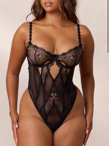 Enya Bodysuit - Black | L