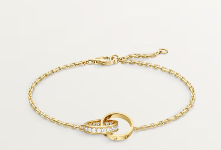 Love Bracelet on chain