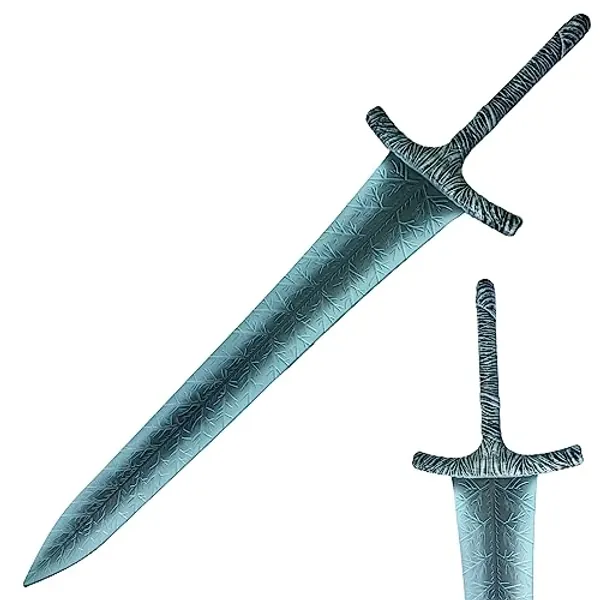Medieval Fantasy Elden Ring Foam Sword for Video Game, Cosplay Costume Prop, Collection, Gift - Dark Moon