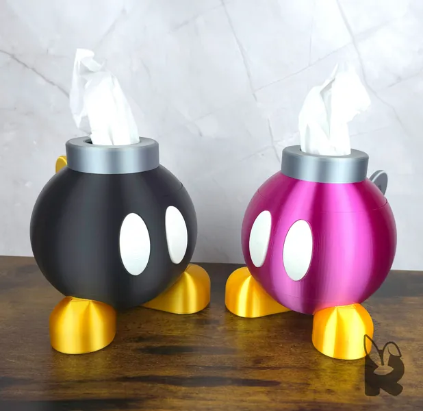 Super Mario Bob-omb Tissue Box