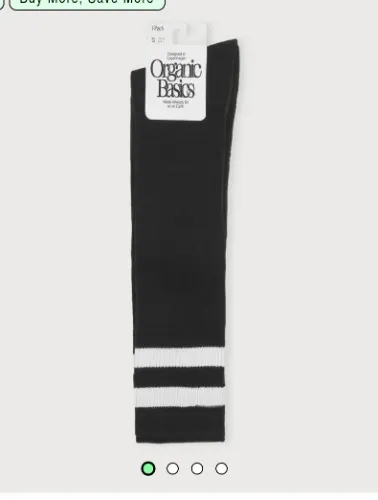 Knee high soccer socks | 2 pairs 