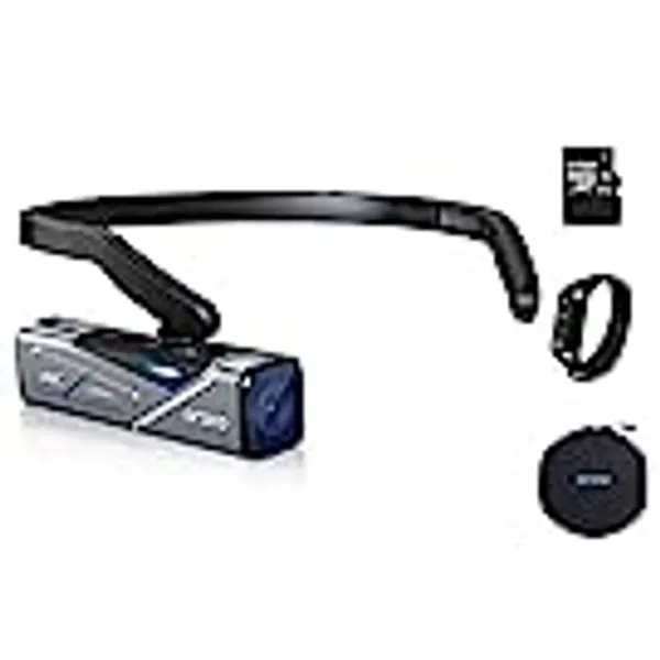ORDRO EP7 Combo 4K 60FPS Head-Mounted Video Camera Hands-Free Camcorder